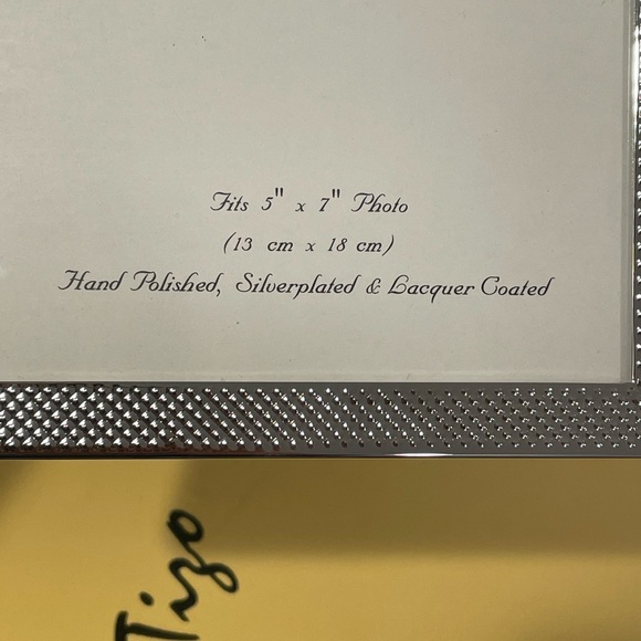 Tizo silverplated picture frame - Picture 4 of 5